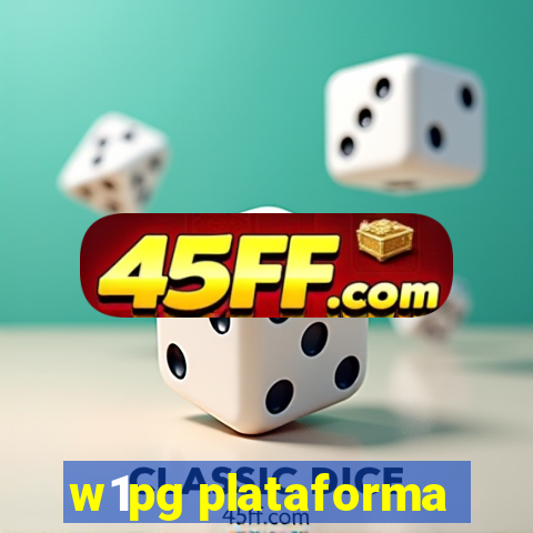 w1pg plataforma